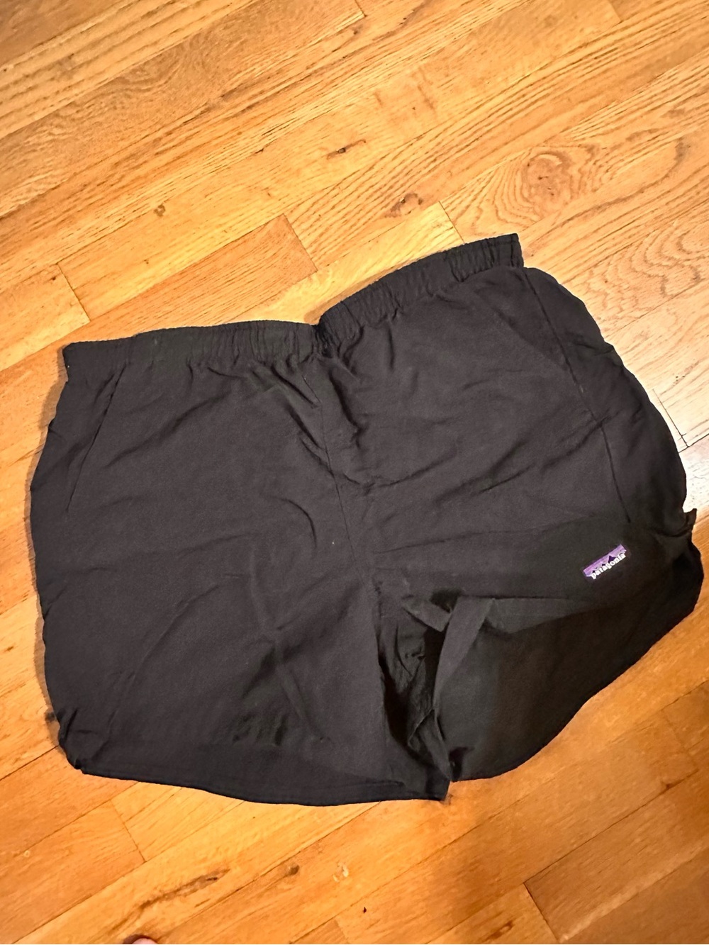 Patagonia Black baggies 4” inseam  Athletic Shorts